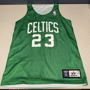 Boston Celtics NBA Reversible Jersey Green White Kids Youth Large #23